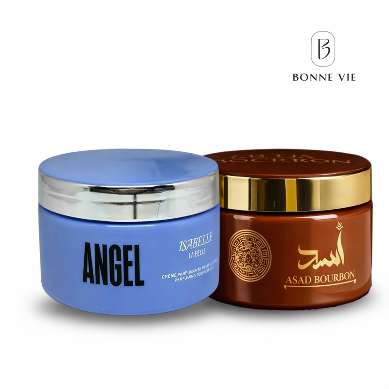 [ESQUENTA BLACK] Hidratante Asad Bourboun + Hidratante Angel (250ml)